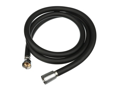 Шланг для душа 150см,1/2"(Имп)-1/2" (Имп) латунь, антитвист , черный RAIN - фото в Миди Лтд Изображение товара Шланг для душа 150см,1/2"(Имп)-1/2" (Имп) латунь, антитвист , черный RAIN в Миди Лтд