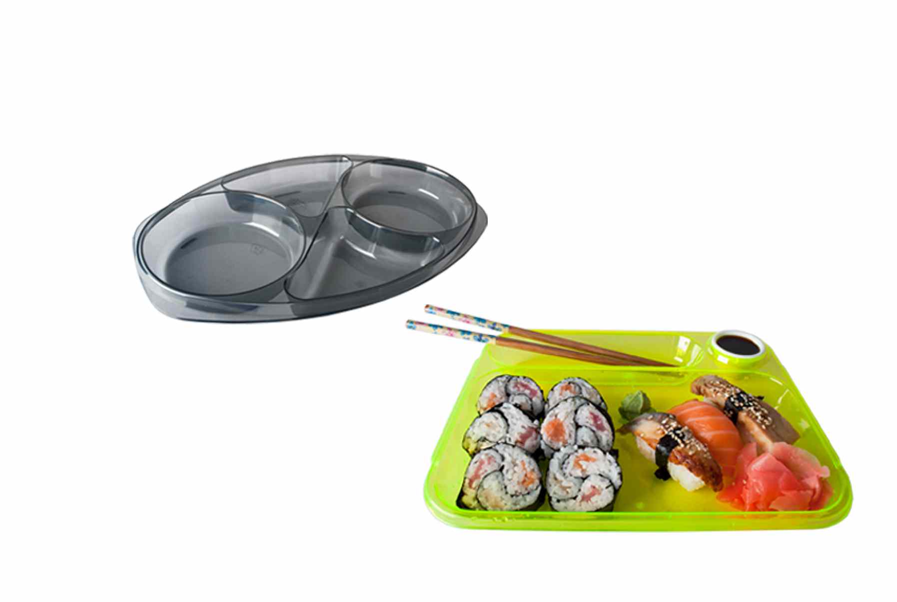 Изображение товара Менажница 4 секции (50шт/уп) в Миди Лтд