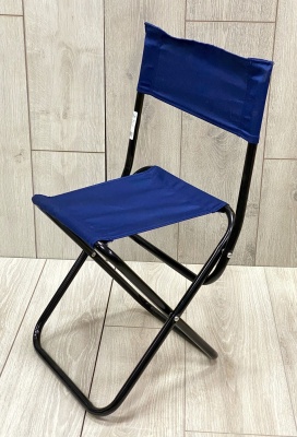 Изображение товара Стул туристический СЛЕДОПЫТ складной со спинкой 270х290х590мм труба сталь 16х0,8мм (нагрузка 80кг)  в Миди Лтд