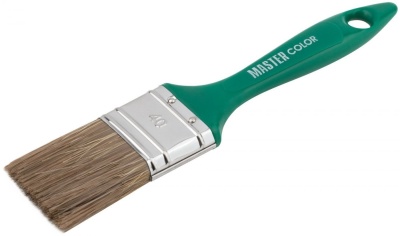 Изображение товара Кисть флейцевая толщ 11 мм натур щет нерж обжим пласт руч шир 40 мм в Миди Лтд