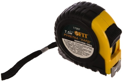 Изображение товара Рулетка  7,5м*25мм Хард прорезиненный корпус (10шт/уп) в Миди Лтд
