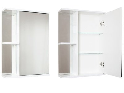 Зеркало-шкаф "Николь" 500 - фото в Миди Лтд Изображение товара Зеркало-шкаф "Николь" 500 в Миди Лтд