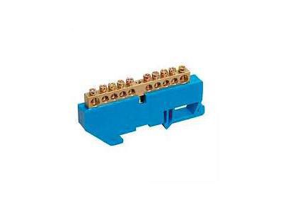 Изображение товара Шина N "ноль" на DIN-изол ШНИ-6х9-10-Д-С ИЭК в Миди Лтд