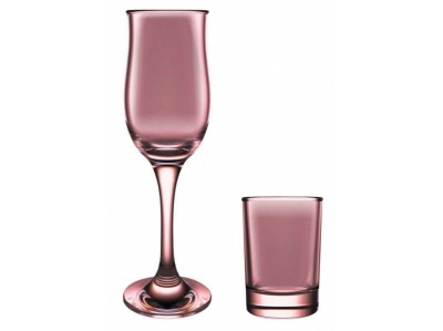 Подарочный набор Лилак 12пр (бокал 6шт +стопка 6шт) (3шт/уп) Х - фото в Миди Лтд Изображение товара Подарочный набор Лилак 12пр (бокал 6шт +стопка 6шт) (3шт/уп) Х в Миди Лтд