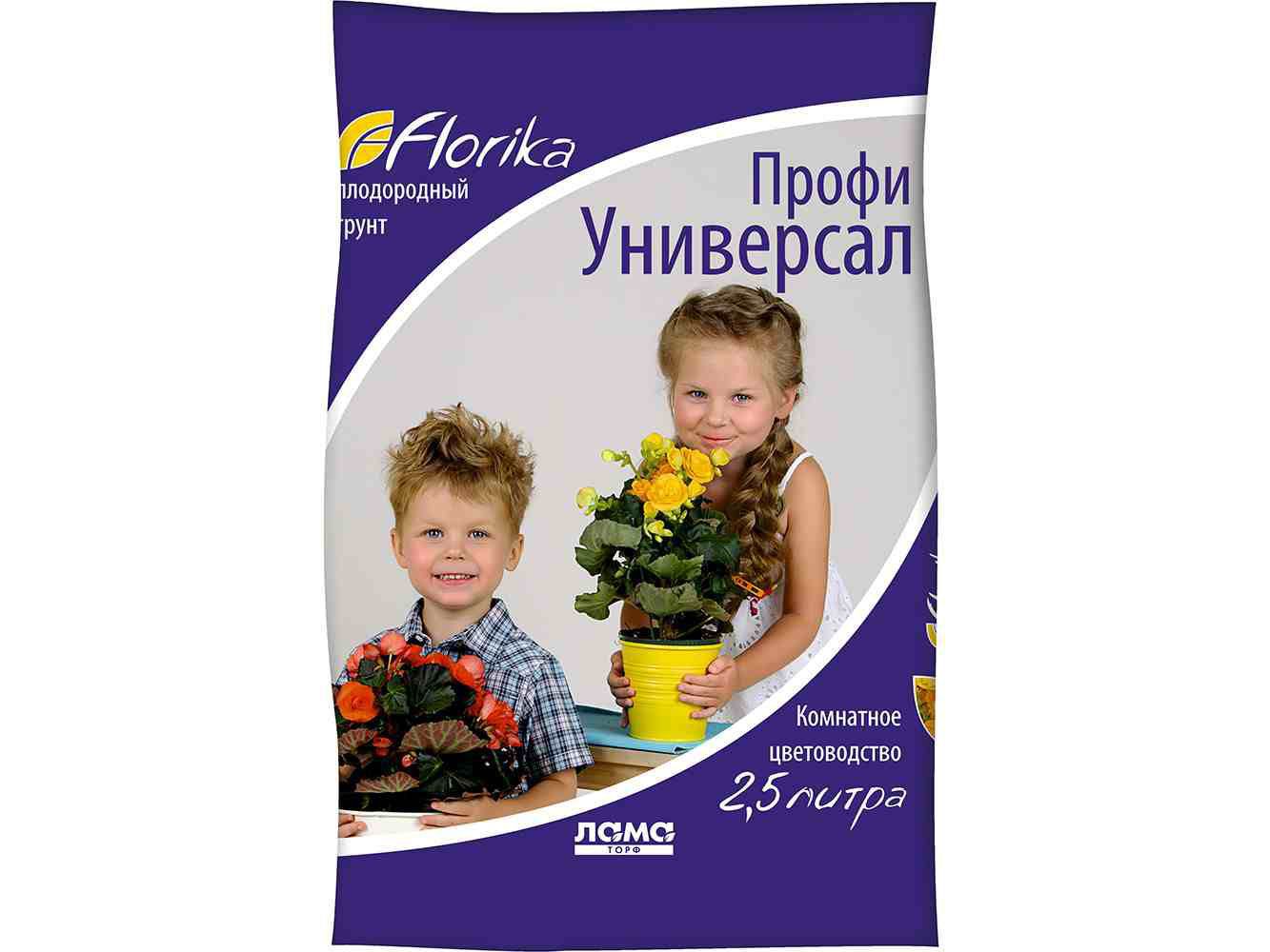 Изображение товара Грунт ПРОФИ УНИВЕРСАЛ Флорика 2,5л в Миди Лтд