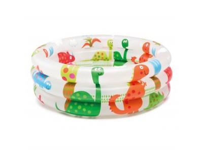 Изображение товара Бассейн надувной детский круглый с динозаврами INTEX 61*22см 57106NP (12шт/кор) в Миди Лтд