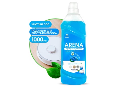 Средство моющее нейтральное для мытья полов Arena водная лилия 1,0л (12шт/уп) - фото в Миди Лтд Изображение товара Средство моющее нейтральное для мытья полов Arena водная лилия 1,0л (12шт/уп) в Миди Лтд