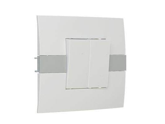 Выключатель 2кл. МОДЕРН БЕЛЫЙ 10А 250В,пластик  ХХ - фото в Миди Лтд Изображение товара Выключатель 2кл. МОДЕРН БЕЛЫЙ 10А 250В,пластик  ХХ в Миди Лтд