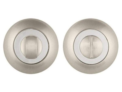 Изображение товара Завертка дверная ВК6 TL  SN/CP-3 матовый никель/хром  в Миди Лтд