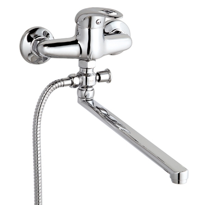 Изображение товара Смеситель G.LAUF ванна длин.нос 40 карт KLO6-A048 в Миди Лтд