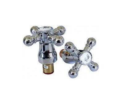 Изображение товара Ручка для смесителя с кран-буксой 1/2" 20 шлиц на 180гр (2шт/уп) ХХХ в Миди Лтд