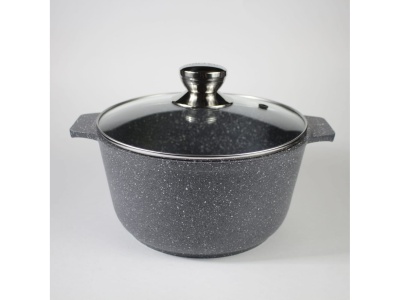 Изображение товара Кастрюля Granit Perfection natural АП 3л СК АЛТЕЙ(6шт/уп) в Миди Лтд