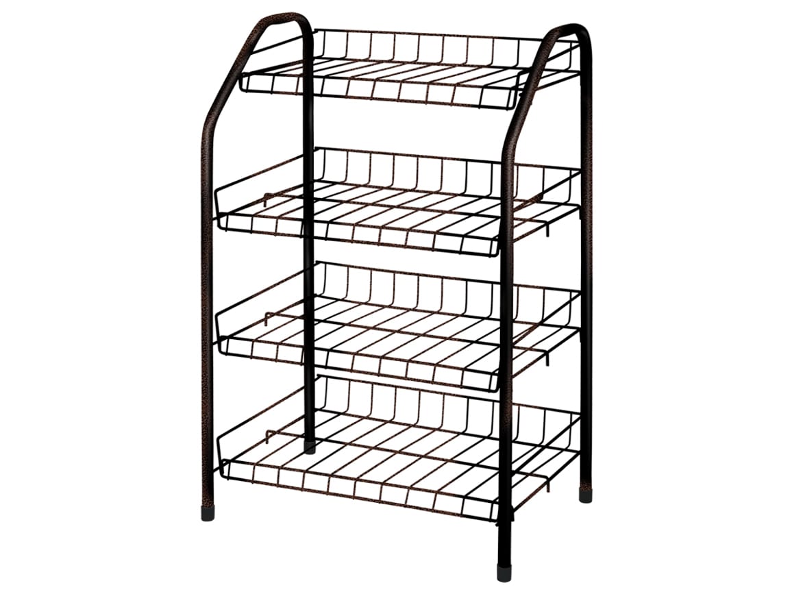 Изображение товара Этажерка NIKA 460х280х700 медный антик в Миди Лтд