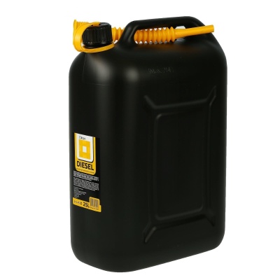 Изображение товара Канистра ГСМ Oktan 25л Дизель цвет Черный (6шт/уп) в Миди Лтд