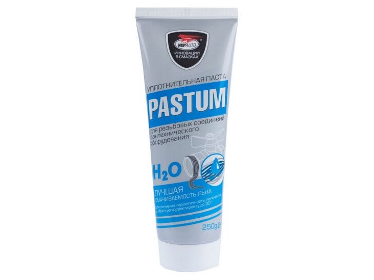 Изображение товара Уплотнительная паста PASTUM H2O вода 250г в Миди Лтд