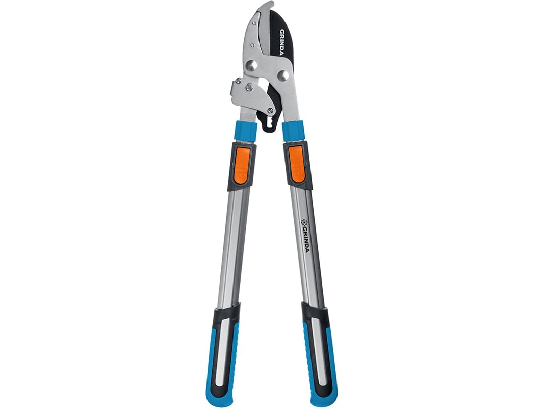 Сучкорез GRINDA  TX-980A телескопический с храповым механизмом - фото в Миди Лтд Изображение товара Сучкорез GRINDA  TX-980A телескопический с храповым механизмом в Миди Лтд