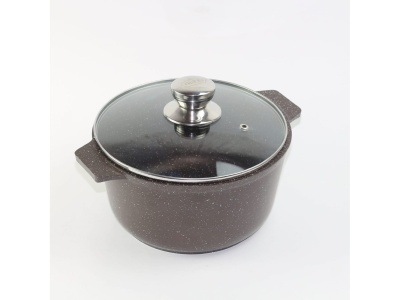 Кастрюля Granit Perfection chocolate АП 3л СК АЛТЕЙ(6шт/уп) Х - фото в Миди Лтд Изображение товара Кастрюля Granit Perfection chocolate АП 3л СК АЛТЕЙ(6шт/уп) Х в Миди Лтд