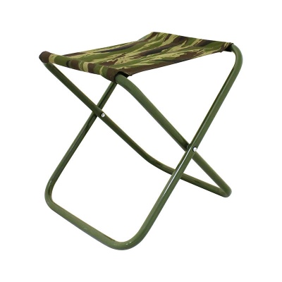 Изображение товара Стул туристический СЛЕДОПЫТ складной малый 320х310х340мм труба сталь 16х1мм цвет камыш в Миди Лтд