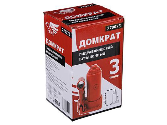 Изображение товара Домкрат бутылочный  3т   ХХ в Миди Лтд