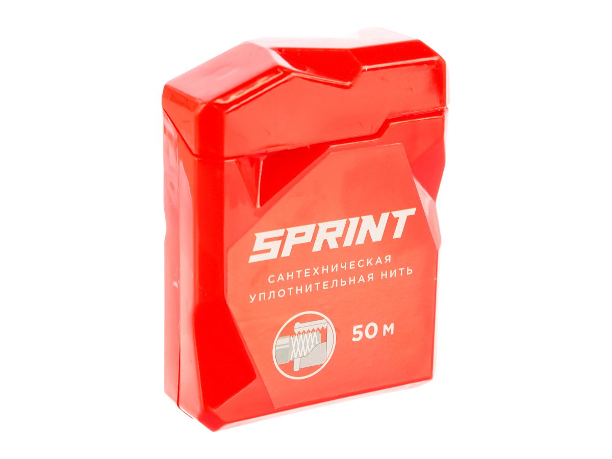 Уплотнительная нить Sprint (50м) бокс (блистер) - фото в Миди Лтд Изображение товара Уплотнительная нить Sprint (50м) бокс (блистер) в Миди Лтд