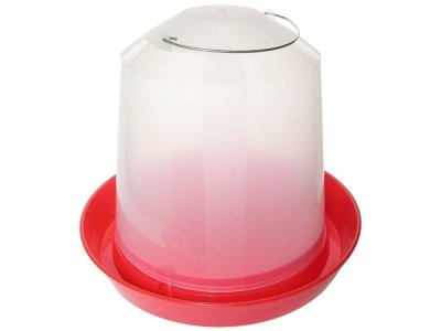 Изображение товара Поилка для птиц 10,0л красная (10шт/уп) в Миди Лтд