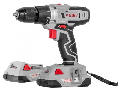 Дрель-шуруповерт аккумуляторная Ставр ДА-14,4/2 14.4V 0-400/0-1500об/мин (2аккум) - фото в Миди Лтд Изображение товара Дрель-шуруповерт аккумуляторная Ставр ДА-14,4/2 14.4V 0-400/0-1500об/мин (2аккум) в Миди Лтд