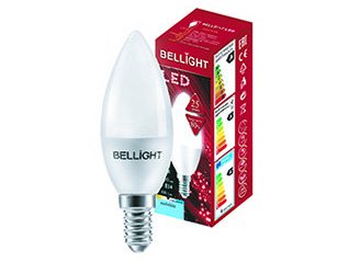 Изображение товара Лампа светодиодная BELLIGHT LED С35 7W 220V Е14 4000К в Миди Лтд