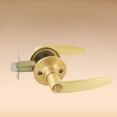 Изображение товара Замок ручка Золото матовое с фиксатором KORAL     ХХ в Миди Лтд