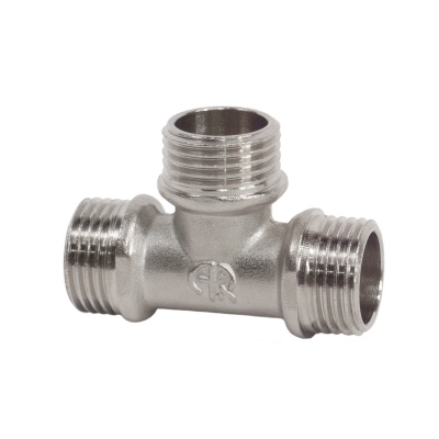 Изображение товара Тройник 1/2"ш-1/2"ш-1/2"ш (латунь) (10шт/уп) CRTM0012 в Миди Лтд