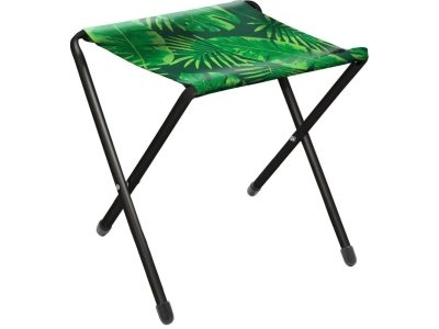 Изображение товара Стул складной дачный NIKA 360x300x360 с тропическими листьями темный Х в Миди Лтд