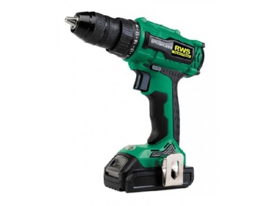 Дрель-шуруповерт аккумуляторная RWS ДА-18Л BL в кейсе - фото в Миди Лтд Изображение товара Дрель-шуруповерт аккумуляторная RWS ДА-18Л BL в кейсе в Миди Лтд