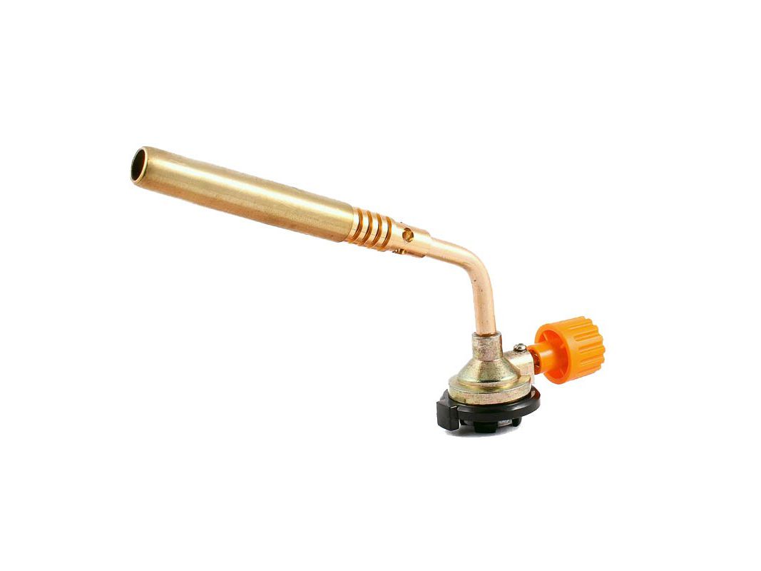 Изображение товара Горелка газовая на цанговый баллон металлическая R-7523 (10шт/уп) в Миди Лтд