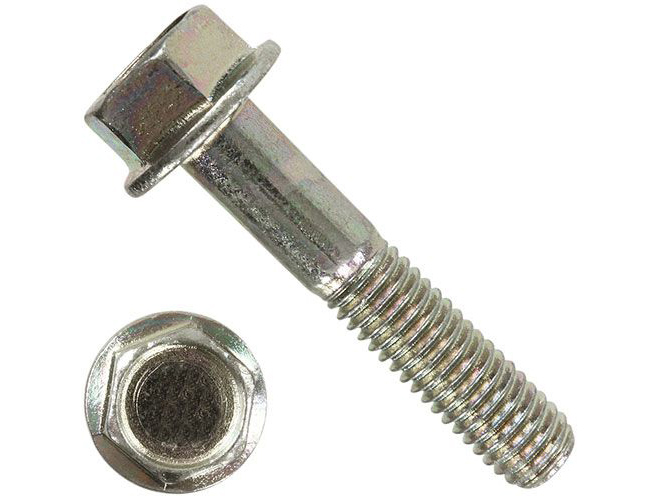 Изображение товара Болт 16х50 шест.гол.с фланцем высокопрочный к.п.10.9 DIN 6921  цинк (5шт/уп) в Миди Лтд