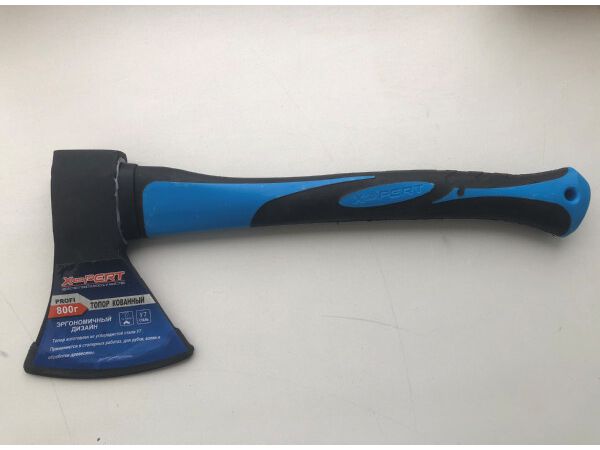 Изображение товара Топор  800гр XPERT кованный универсальный ручка фиберглас в Миди Лтд