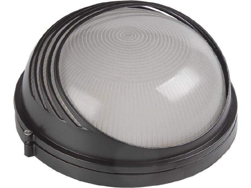 Изображение товара Светильник НПБ1307 черный круг ресничка IP54 60Вт TDM в Миди Лтд