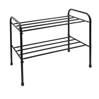Изображение товара Подставка для обуви 2 полки 65см черный в Миди Лтд