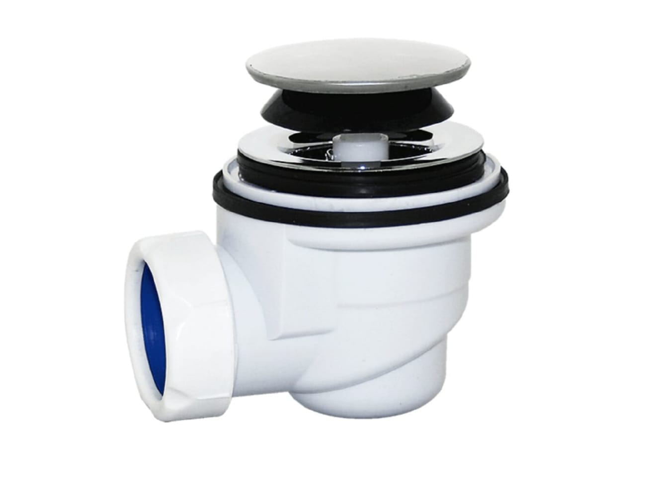 Выпуск для душевого поддона 1 1/2"x50 клик-клак Orio - фото в Миди Лтд Изображение товара Выпуск для душевого поддона 1 1/2"x50 клик-клак Orio в Миди Лтд