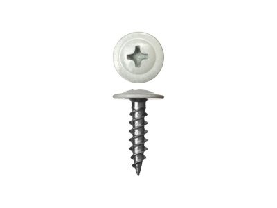Изображение товара Саморез п/ш белый 4,2*25 RAL 9003 острая (160шт/уп) в Миди Лтд