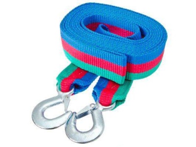 Изображение товара Трос буксировочный 10т NEW GALAXY с крюками, длина 5м (25шт/кор) в Миди Лтд