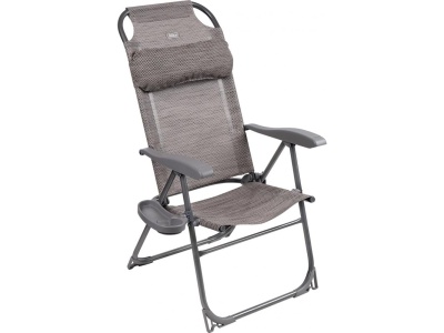 Изображение товара Кресло-шезлонг с полкой NIKA 750x590x1090 муссон в Миди Лтд