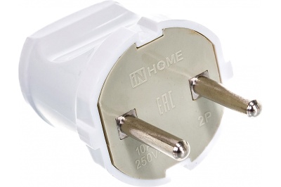 Изображение товара Вилка прямая 10А 4142 ASD в Миди Лтд