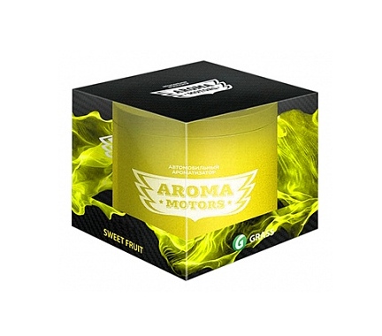 Изображение товара Ароматизатор гелевый Aroma Motors SWEET FRUIT 0,1л (12шт/уп) в Миди Лтд