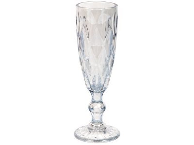 Изображение товара Бокал для шампанского стекло 230мл Daniks Серебро (6шт/уп) Х в Миди Лтд