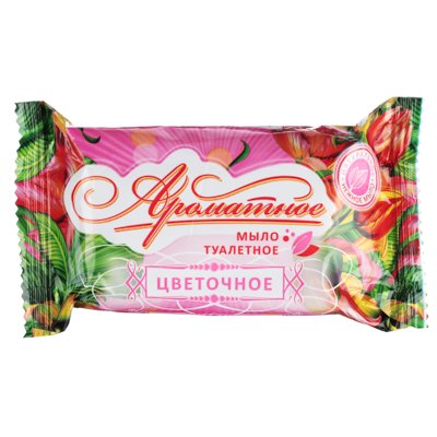 Изображение товара Мыло твердое Ароматное цветочное 100гр    ХХ в Миди Лтд