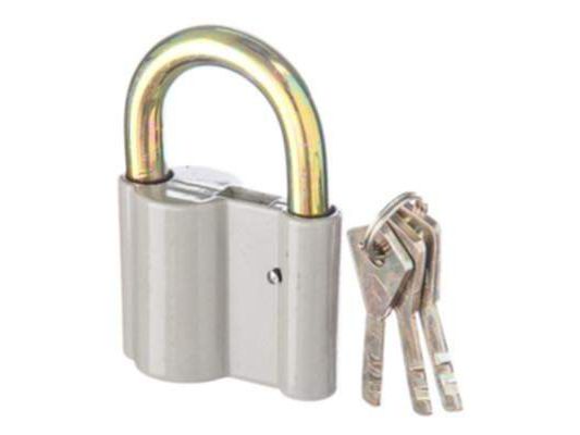 Замок навесной 60мм Ермак алюминиевый (96шт/кор) - фото в Миди Лтд Изображение товара Замок навесной 60мм Ермак алюминиевый (96шт/кор) в Миди Лтд