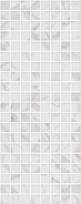 Плитка Алькала белая 20*50 декор мозаичный (0,1м2/шт) (10шт/уп) ММ7203 - фото в Миди Лтд Изображение товара Плитка Алькала белая 20*50 декор мозаичный (0,1м2/шт) (10шт/уп) ММ7203 в Миди Лтд