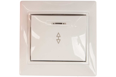 Выключатель 1кл проходной с подсветкой белый Севиль 10А 220В (С0125)(1/10/100) - фото в Миди Лтд Изображение товара Выключатель 1кл проходной с подсветкой белый Севиль 10А 220В (С0125)(1/10/100) в Миди Лтд