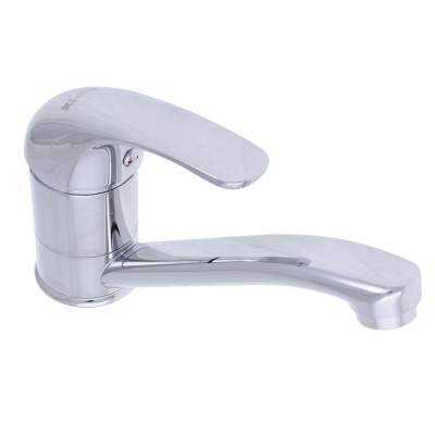 Смеситель для раковины СоюзКран низкий излив 15см керам картридж 40мм хром цинк SK02-I102 - фото в Миди Лтд Изображение товара Смеситель для раковины СоюзКран низкий излив 15см керам картридж 40мм хром цинк SK02-I102 в Миди Лтд