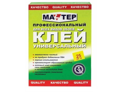 Изображение товара Клей обойный универсальный "Мастер" 200гр (36шт/уп) в Миди Лтд