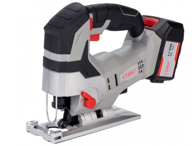 Лобзик аккумуляторный Ставр ЛА-80/20 20В 0-2400хода/мин без аккумулятора и зарядного устройства Х - фото в Миди Лтд Изображение товара Лобзик аккумуляторный Ставр ЛА-80/20 20В 0-2400хода/мин без аккумулятора и зарядного устройства Х в Миди Лтд